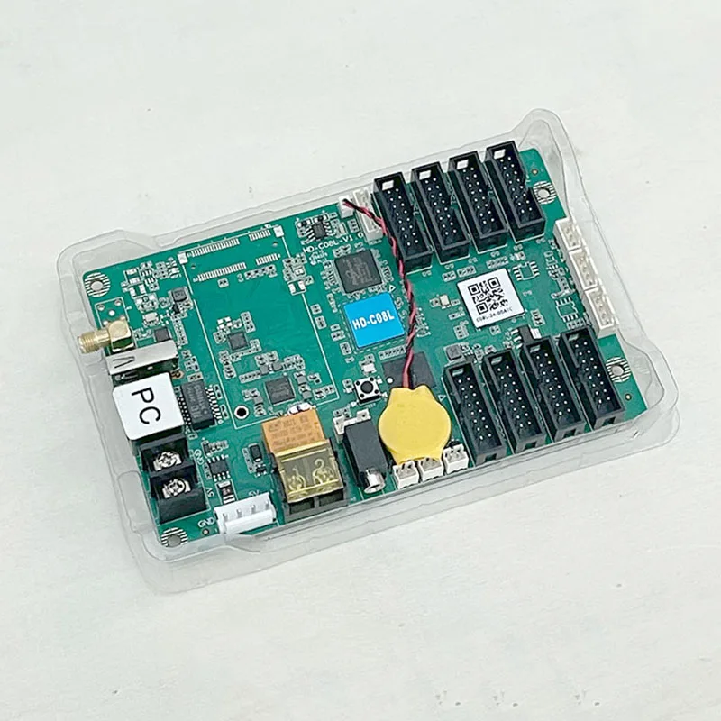 Outdoor HD-C08L Ethernet USB Port Electronic Screen WiFi Main Board Indoor RGB Module Full Color  LED Display Video Control Card