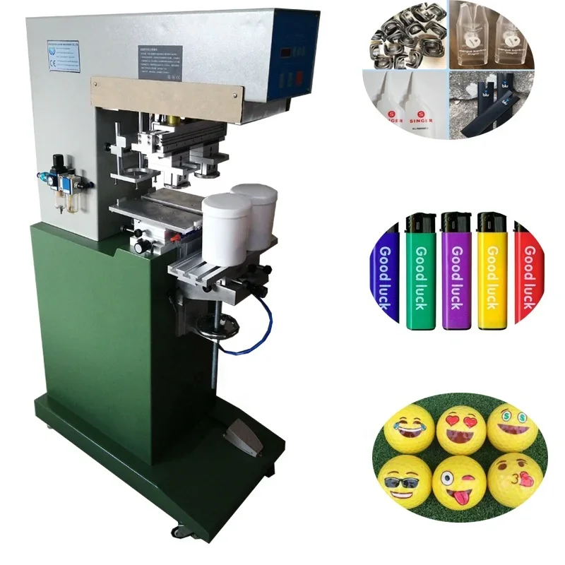 Multi Functional 4 Color Pad Printing Machine Mini Pad Printers