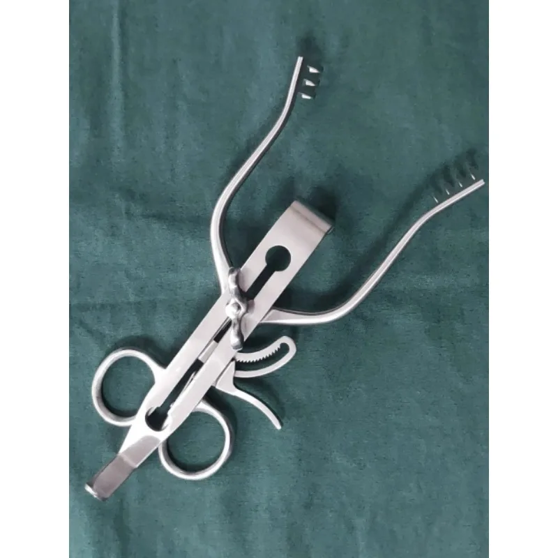 Orthopedic Self Retaining Retractor Multi Tooth Spreader Automatic Retractor Stainless Steel 160mm Veterinary Pet Tool