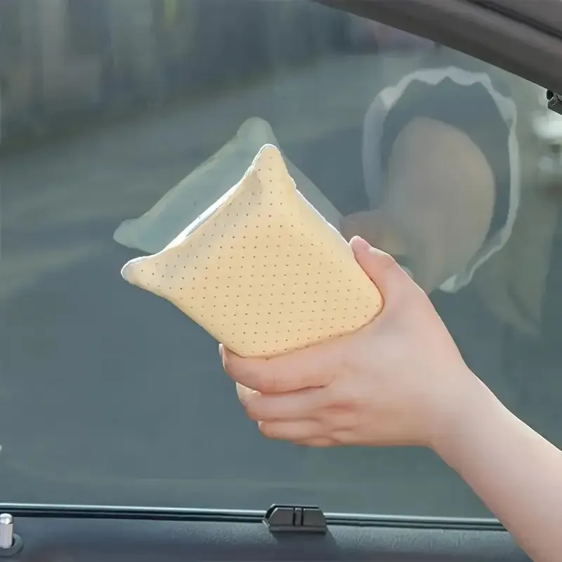 1pc ptain Clear Window Miraculous - Large Super Absorbent Anti-Fog Sponge, Suitable for Cars, Mirrors, Glass, Etc. - Trace-Free