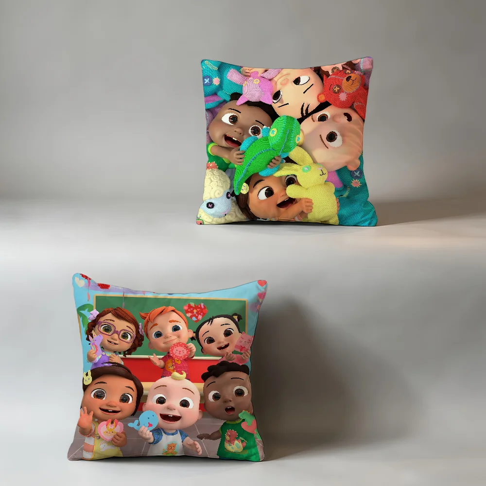 Cartoon C-COCO-ES M-MELON-ES cushion cover Home Office Convenient Nordic Simplicity Hit With Zipper Cushion Cover