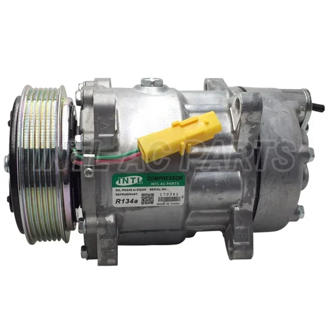 SD7V16 Air conditioning AC compressor for Citroen XSARA/Peugeot 406/Fiat 71789736 9653860480 9646416780 1240 8FK 351 316-451