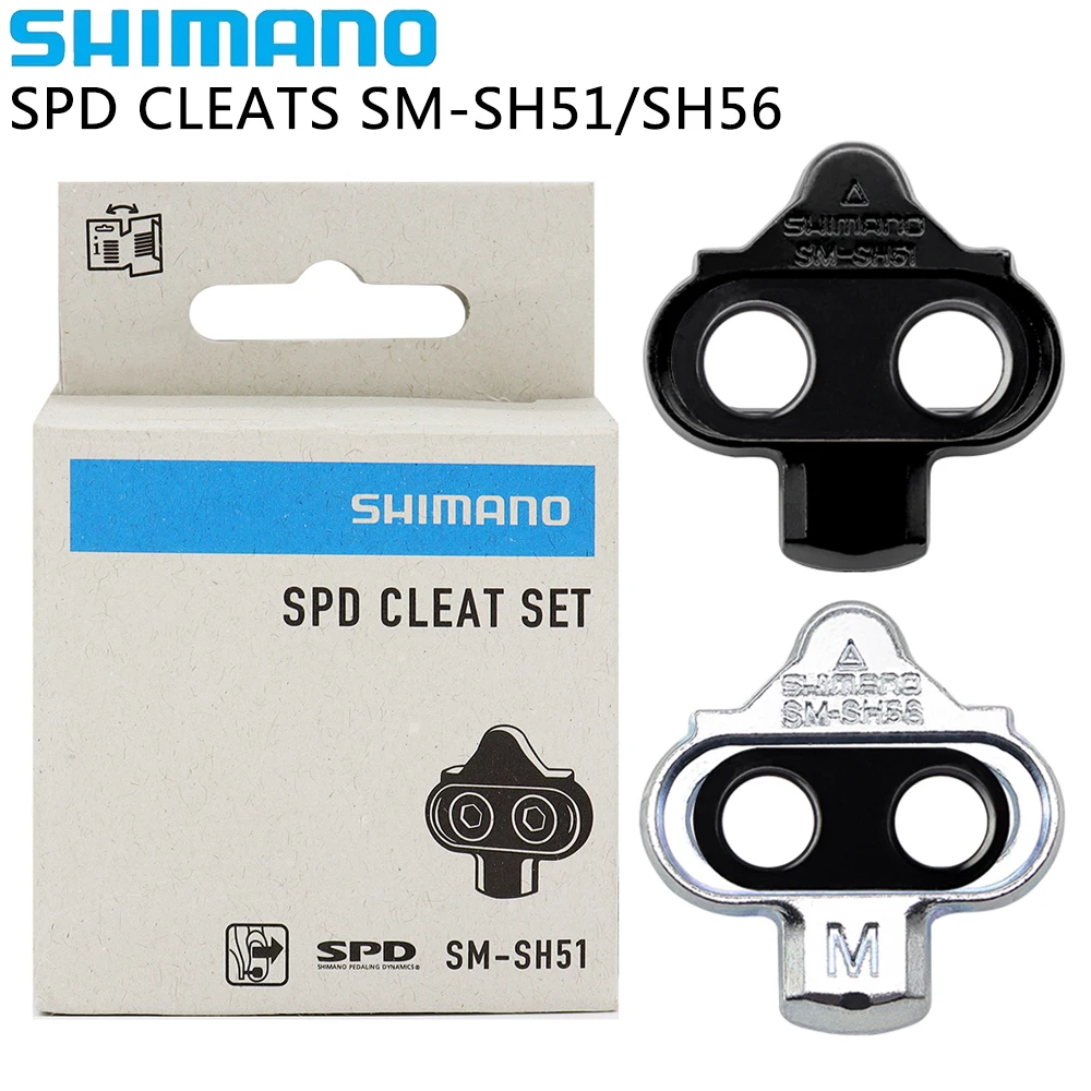 SHIMANO SPD CLEAT SM SH51 SH56 Bicycle Cleats Single Multi-Release MTB Bike Cleats Pedals for M520 M515 M505 A520 M545 M540