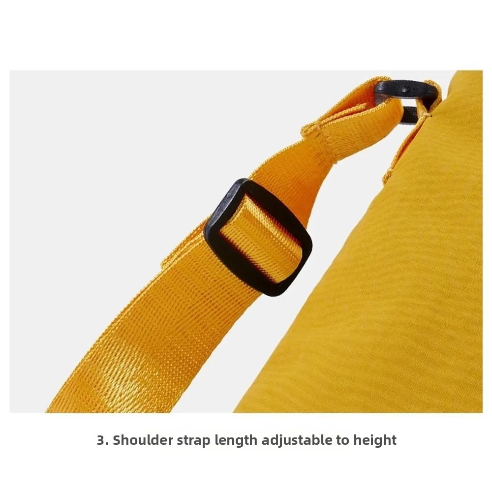 Universal Waterproof Water Bottle Carrier Bag Simple Adjustable Shoulder Bag Cloth Crossbody Cell Phone Bag Travel Walking