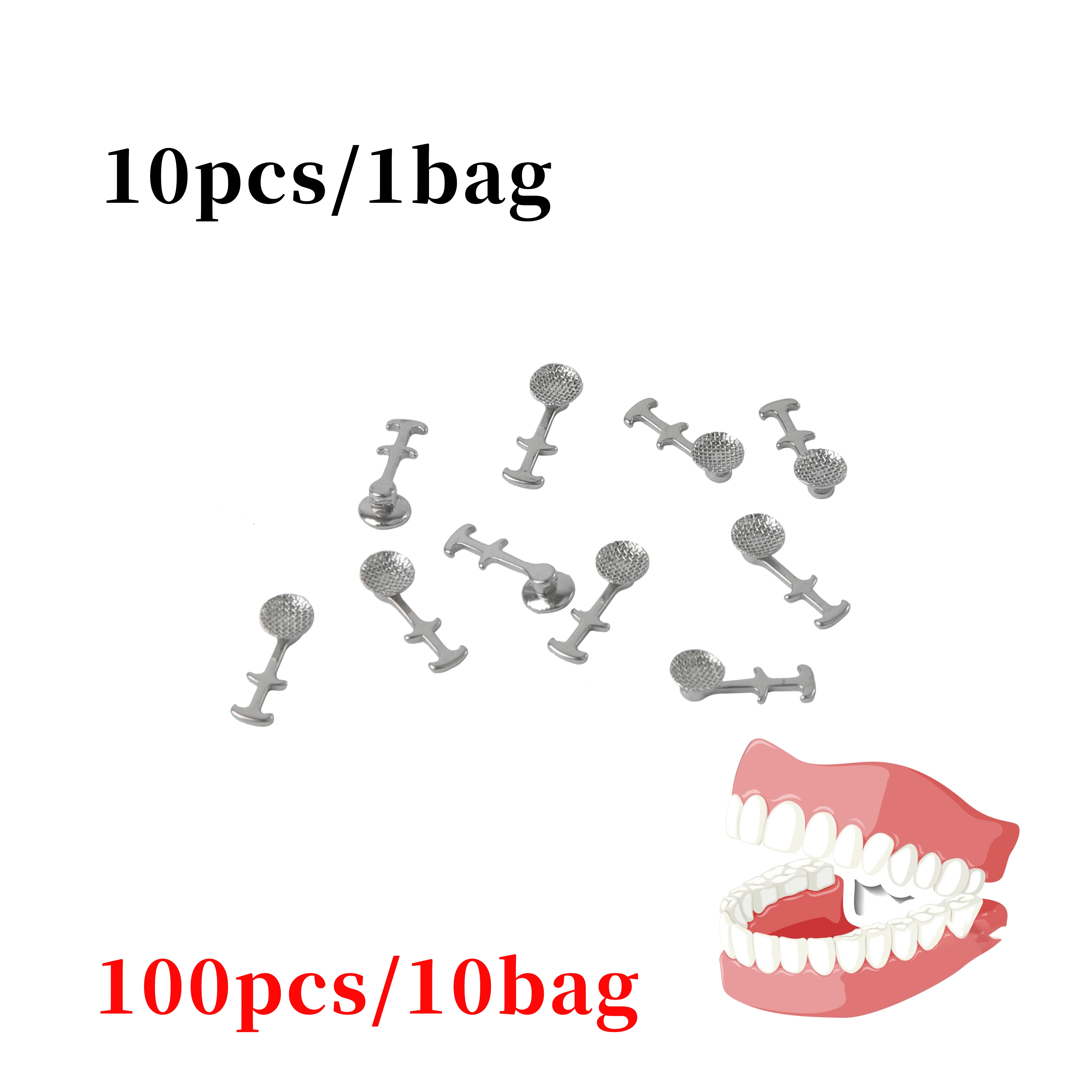 

Стоматологическая ортодонтическая лингвальная кнопка, склеиваемый тяговый крючок, ушко для прямого склеивания, моноблочное отверстие, сетчатая основа, Ortodoncia CE