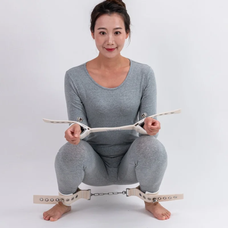 

Набор ремней для удержания конечностей, переплет для подставки для рук и ног, стиль цепочки, психиатрическая система переплета для ухода за пациентами, здравоохранение