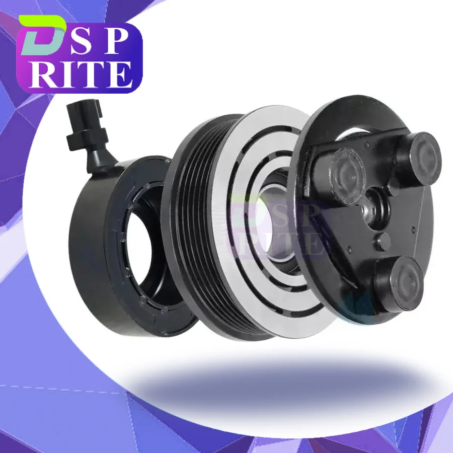 A/C AC Compressor Clutch Pulley for Land Rover Freelander 2 2.2 LR019310 LR002649 6G9119-D629-FG 6S91-19D629-FD 6G91-19D629-FE