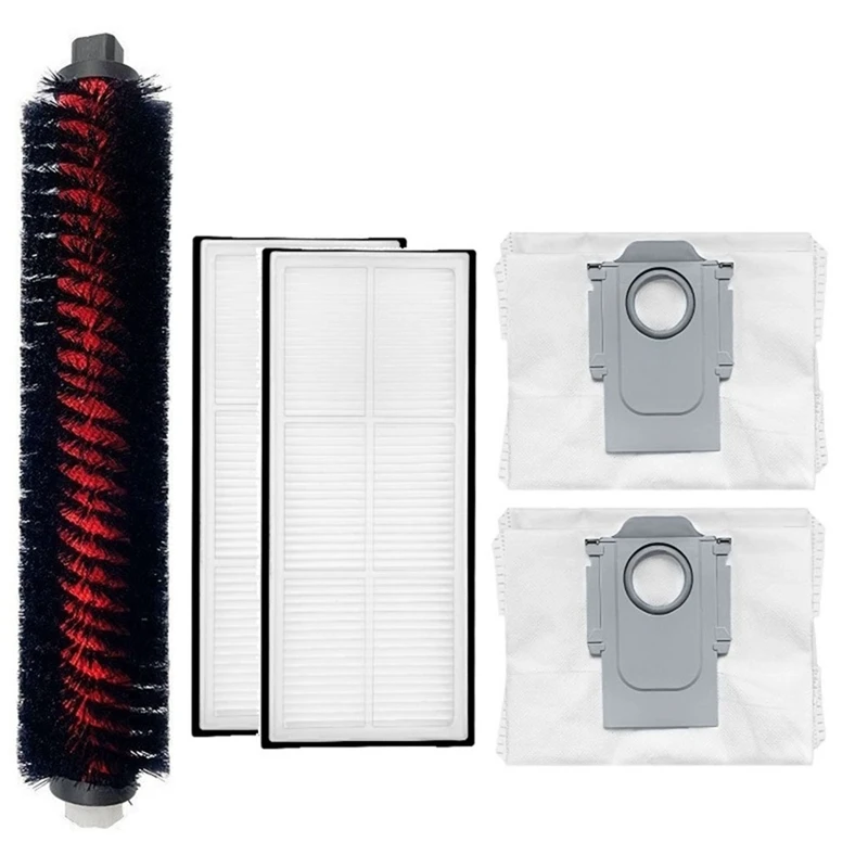 Высокоскоростная чистящая вращающаяся щетка для Roborock S8 S8 + S8 Pro G20, сменная чистящая вращающаяся щетка, фильтр Hepa, мешок для пыли-A19G