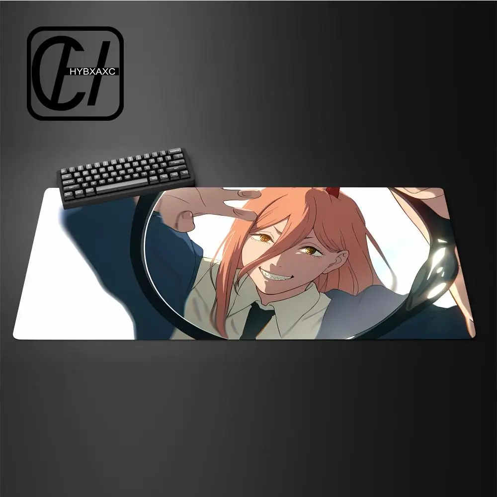 Power Chain-saw Man Mouse Pad Keyboard Mousepad Large Desk Mat PC Gamer High Definition Printing Table Pad HYB XXC Desk Mat