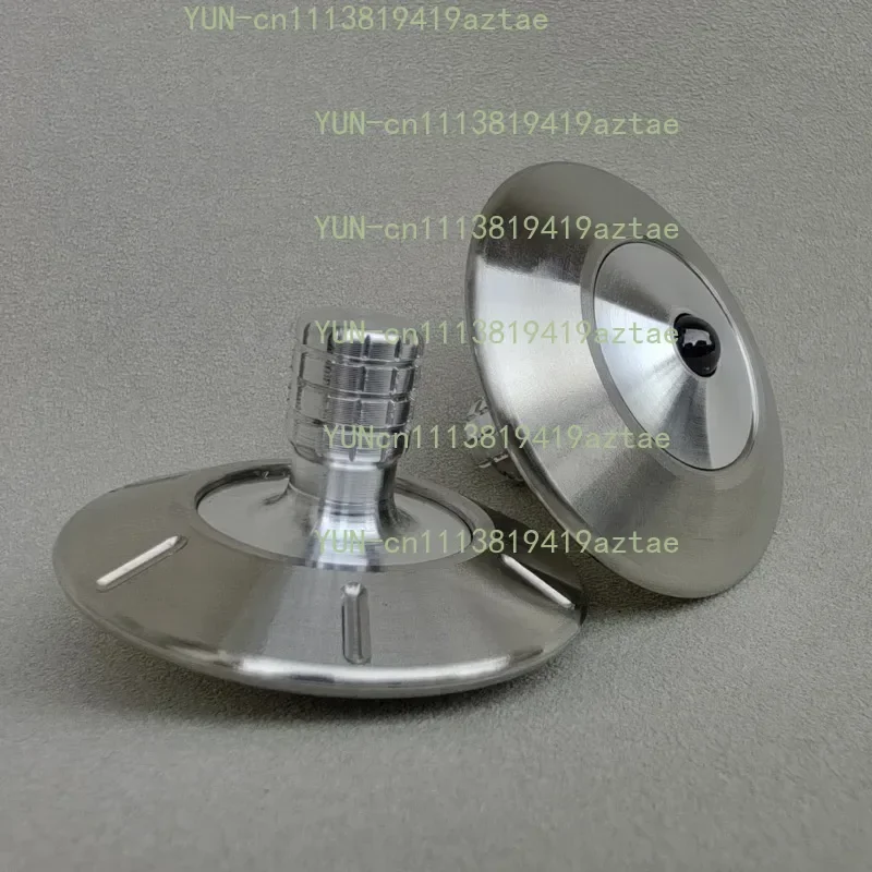 Metal Mechanical Spinning Top Toys Stainless Steel Fidget Spinner Desktop Gyro Antistress Toys For Kids Adults Gift ( No Base )