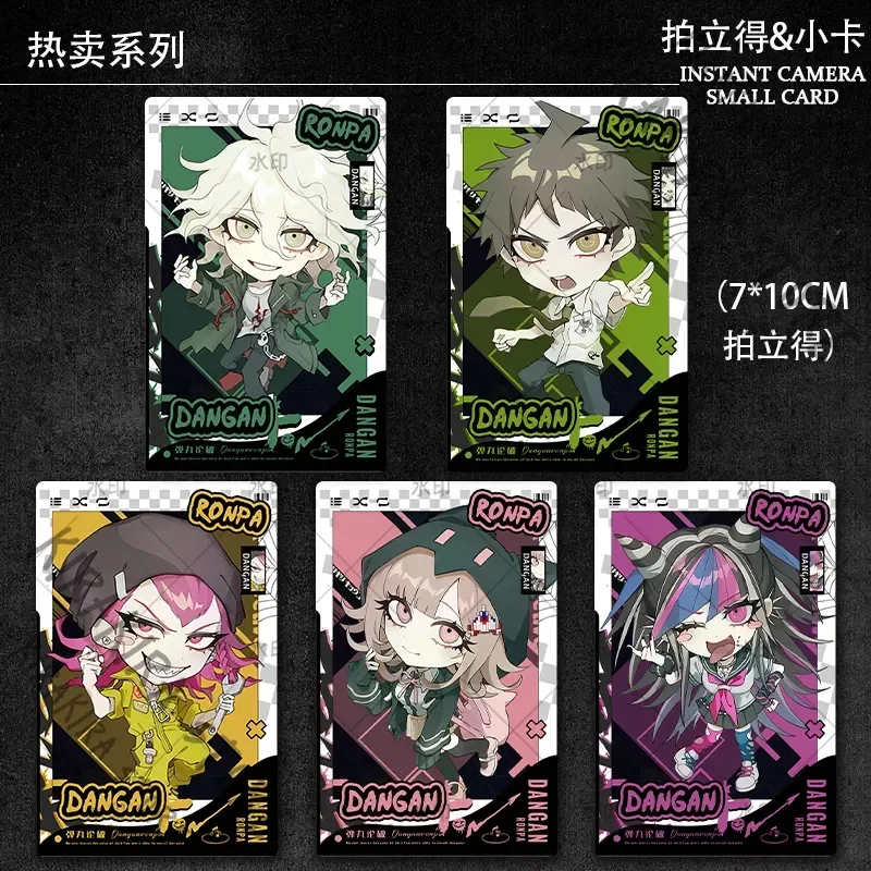 مجموعة دانغانرونا ناجيتو كومايدا نانامي شياكي مجموعة بطاقات بريدية أنيمي التأثيرية الحلي Kawaii Mioda Ibuki Kazuichi Souda