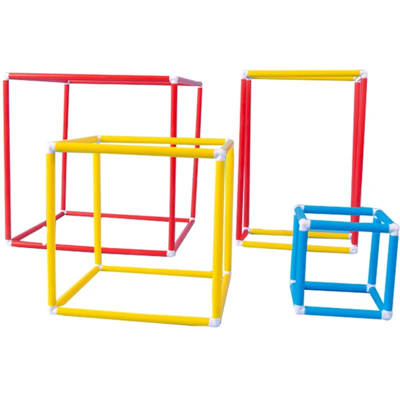 Cube Cuboid Mosaic Geometric Model Assemble Detachable Surface Area To Build A Model Mathematics Teaching Aids For Students