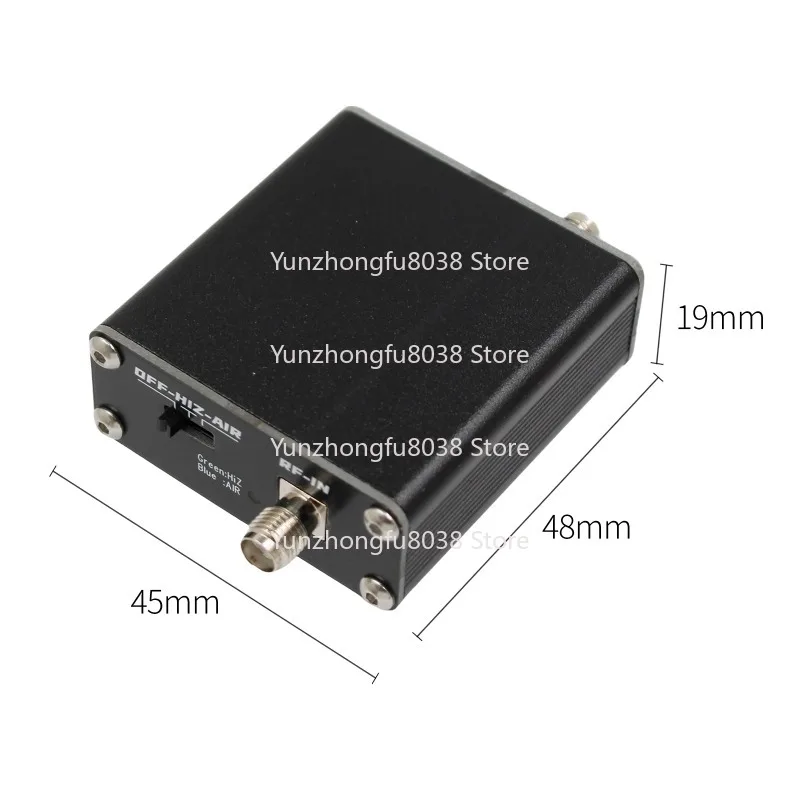 

2 in 1 Aviation Band To Shortwave Frequency Converter with High Impedance Amplifier 118MHz-138MHz Input Range for Radio Listeni