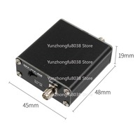 2 in 1 Aviation Band To Shortwave Frequency Converter with High Impedance Amplifier 118MHz-138MHz Input Range for Radio Listeni