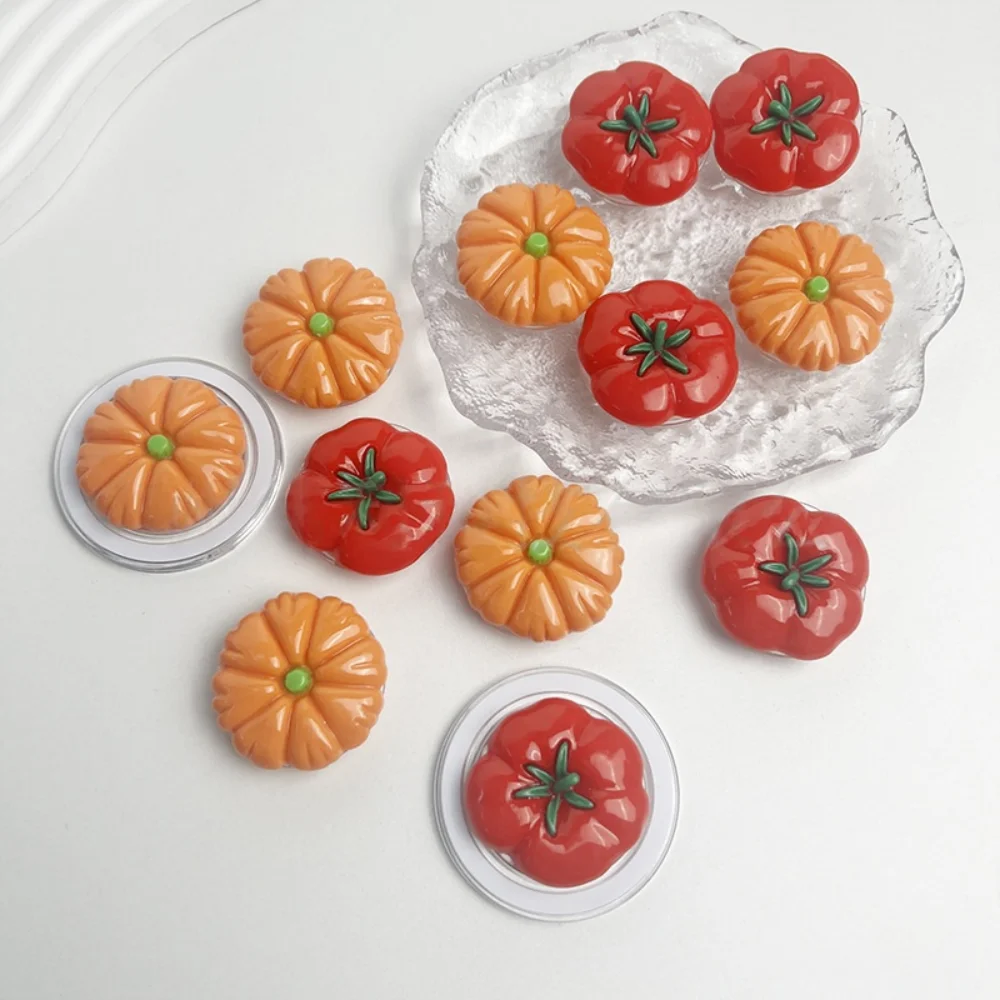 

Милая подставка для телефона с помидорами, магнитная розетка, держатель для телефона для Magsafe IPhone Mac, Samsung, безопасная подставка для безымянного пальца