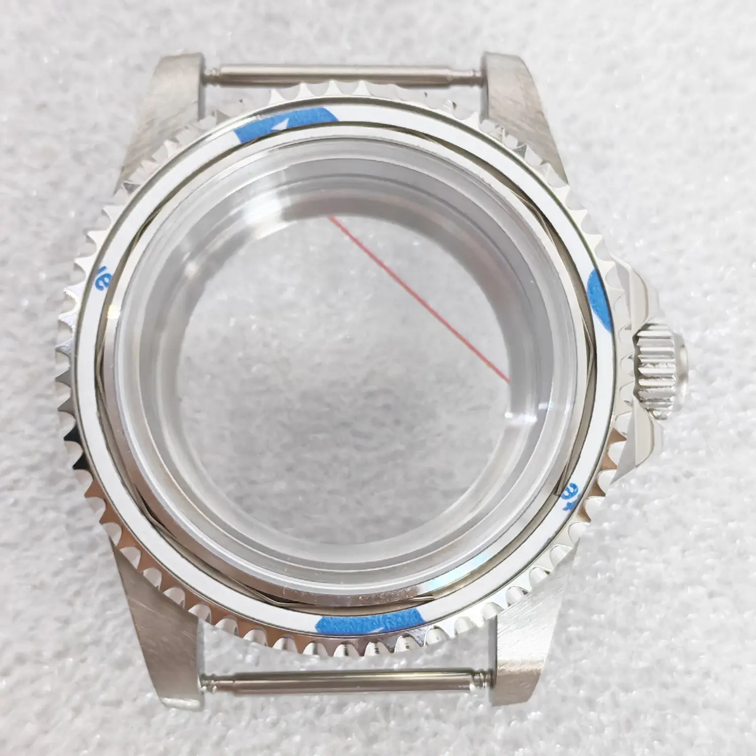 39.5mm Watch Case Vintage Premium Stainless Steel Sapphire Crystal 10ATM for NH35 NH36 Movement Flat/Magnifier Glass Watch Shell