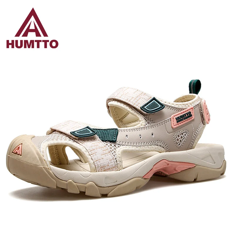 HUMTTO Sandals Women\'s outdoor Upstream Shoes Aqua Shoes Wading  lightweight quick-drying beach shoes Men breathable Sneakers