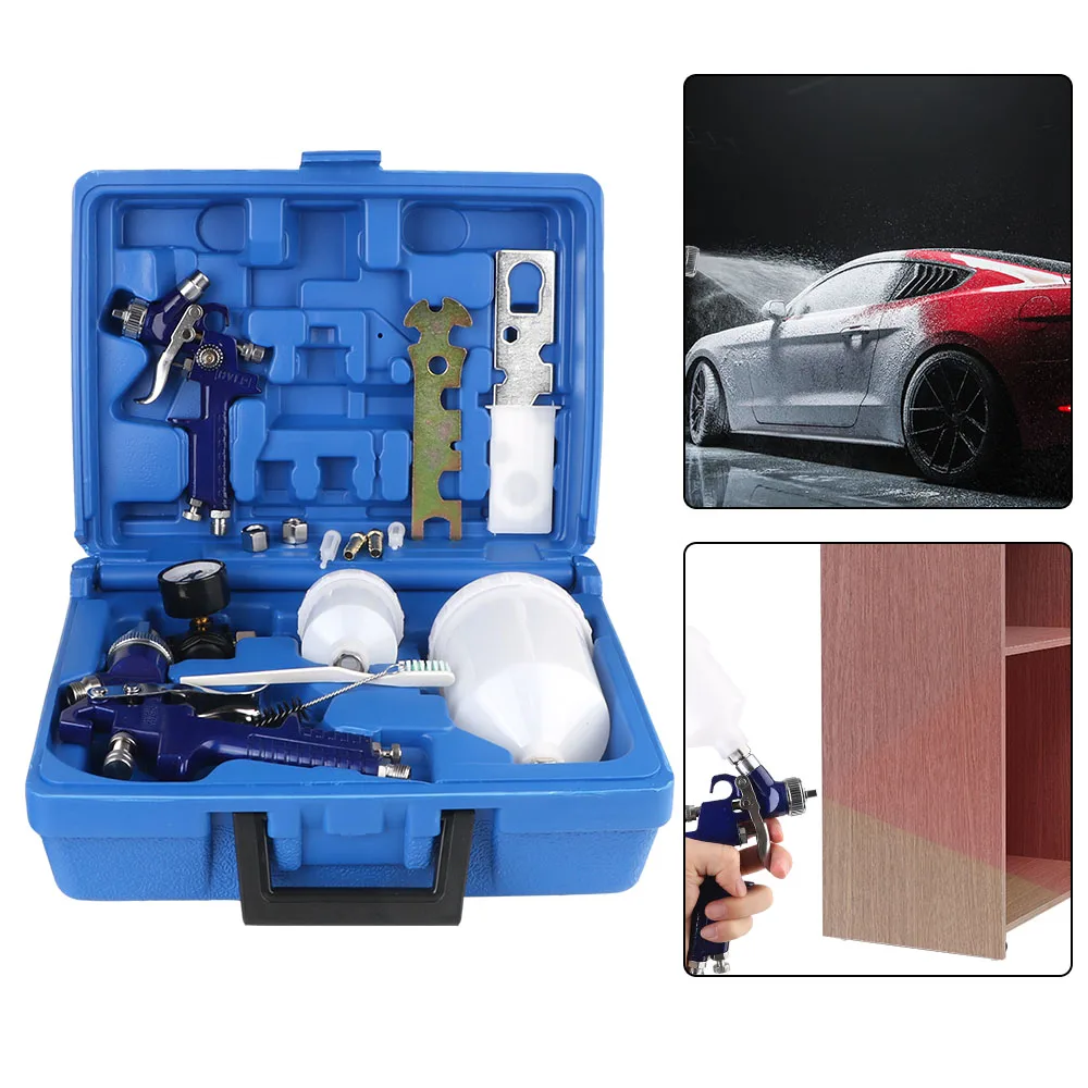 

Pneumatic Sprayer Auto Car Paint Spray Gun Set Handle Spray Tool Sheet Metal Repair Anti-Rust Paint Sprayer High Atomization Air