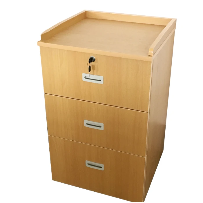 

Hospital Bedside Cabinet Medical Bed Side Wooden Locker