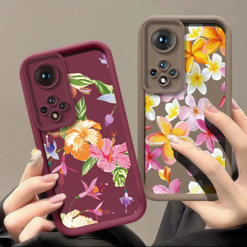 حافظة لهاتف هواوي نوفا Y90 Y70 Plus 10 Pro 9 SE 5i 7 Pro 7i عدسة الكاميرا غطاء خلفي ناعم #2