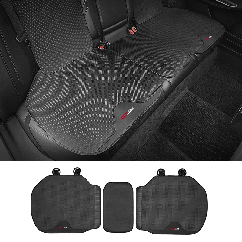 Car Seat Cushion Breathable Backrest Seat Cover Accessories For Ford ST Racing Performance Focus Mk2 Mk3 Fiesta Ranger Mondeo S- - view 5