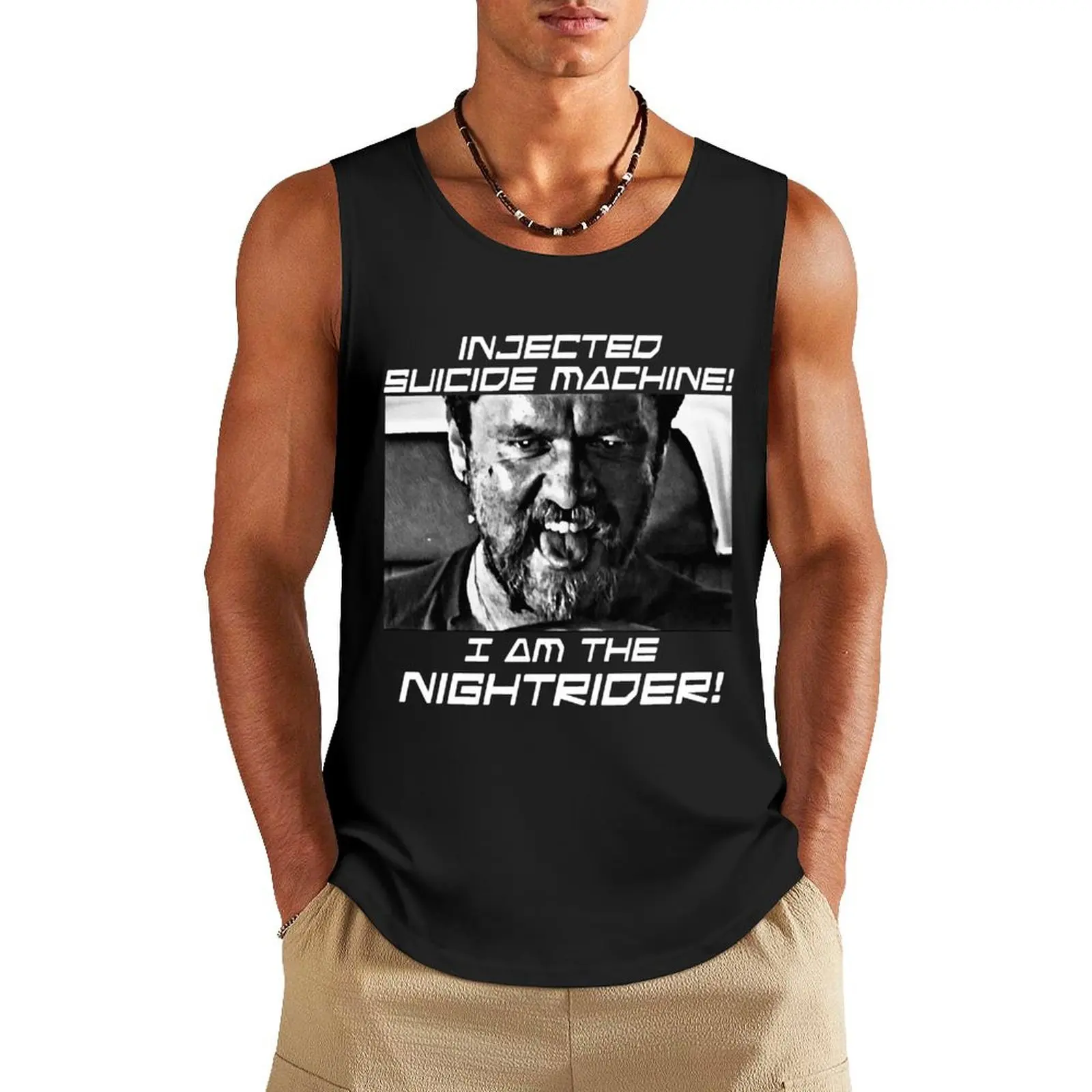 

Nightrider Tank Top sleeveless shirts running shirt underwear muscle t-shirt