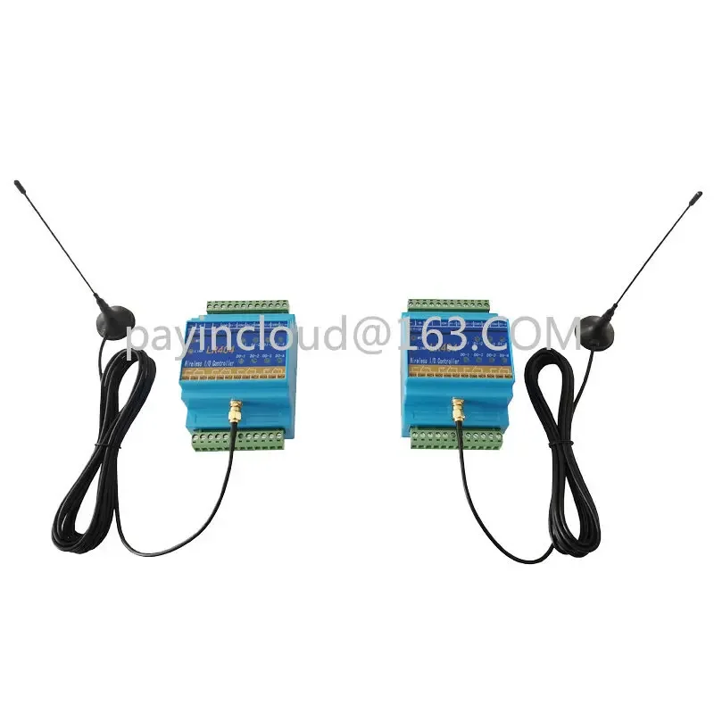 Switch Wireless Transmission Module 4-way Io Controller Relay Remote Water Pump Float Pair   Lr404