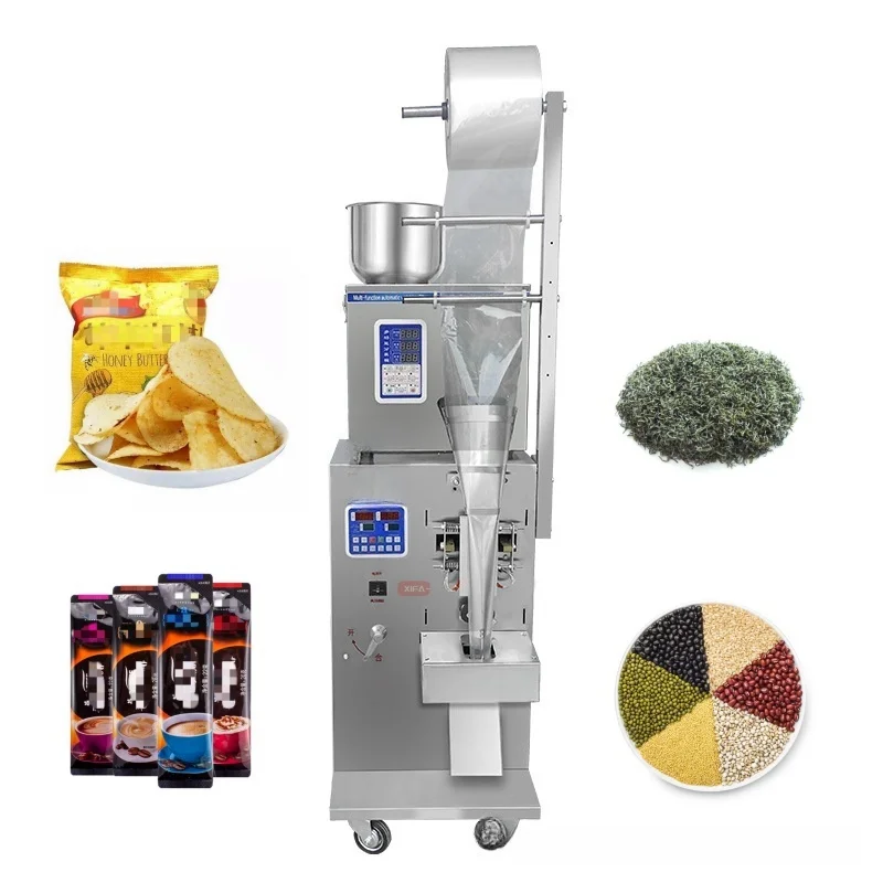 

10-1000g Multifunction Packaging Machine Sealing Machine Groundnut Peanut Nuts Biscuit Popcorn Potato Chips Packing Machine