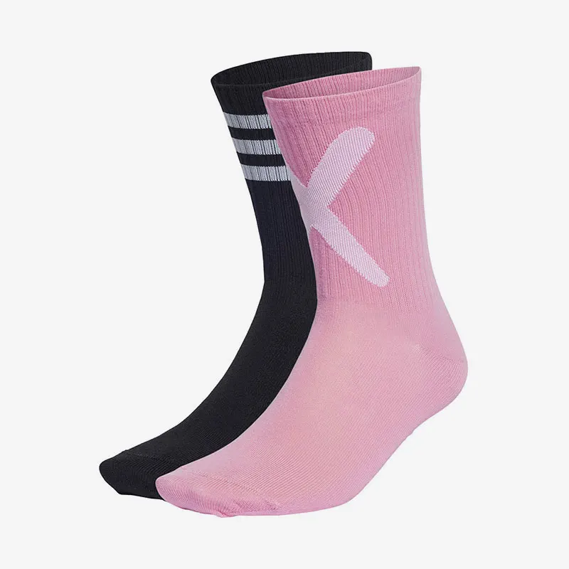 

Adidas genuine New Season Men's and Women's Casual Sports Socks Two Pairs HZ7262