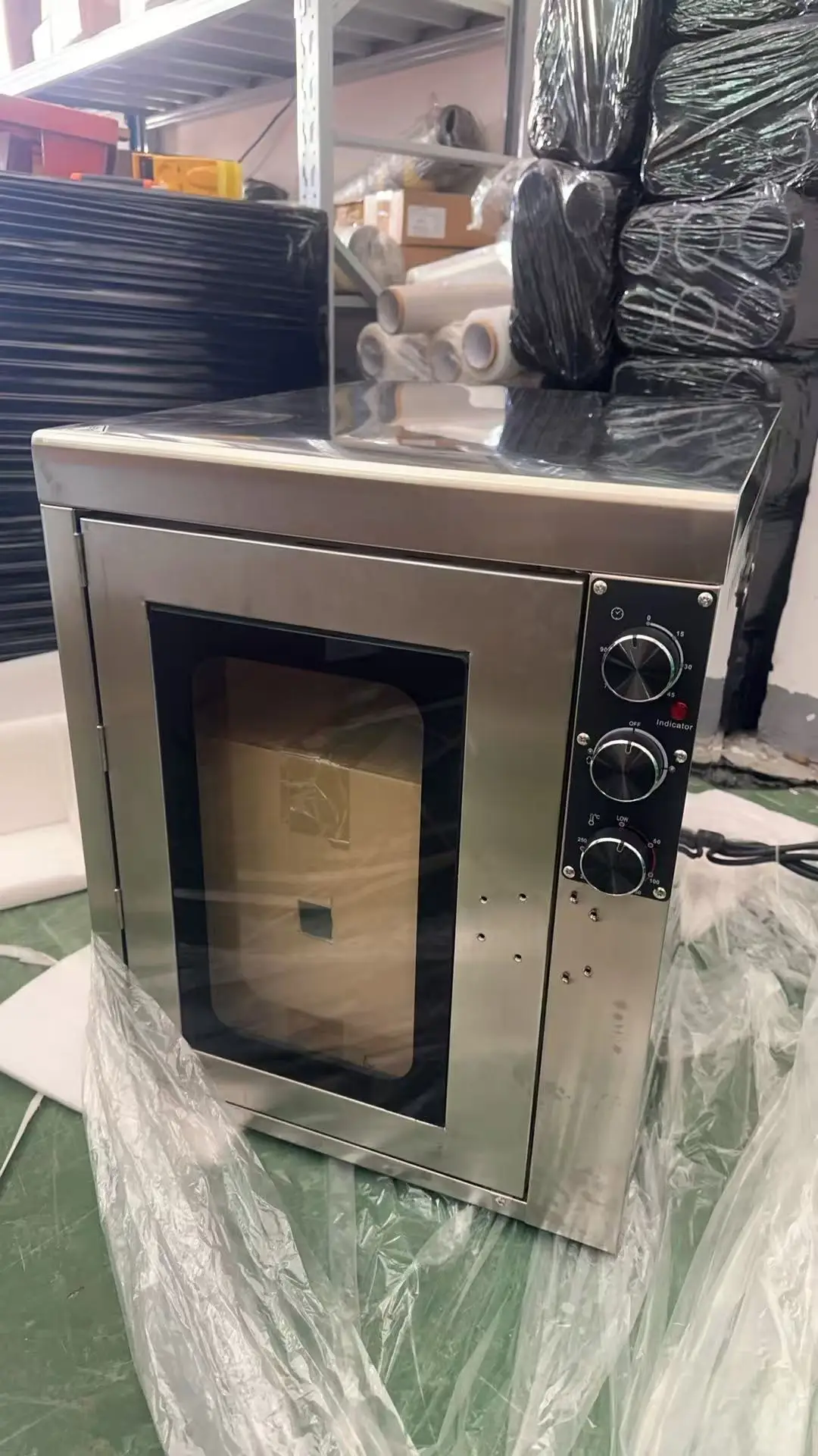 

Электрическая ротационная печь для жарки курицы для румынских покупателей