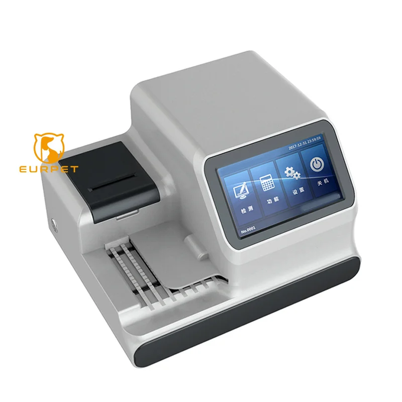 EURPET Advanced Professional Veterinary Equipment Pet Blood Chemistry Analyzer Automatic Biochemical 