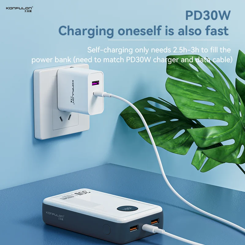Power Bank Fast Charger 22.5W Portable Powerful 20000mAh Large Capacity External Battery Powerbank for iPhone 13 14 Xiaomi image 4
