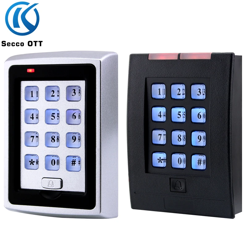 13.56Mhz, 125Khz Access Control Card Reader, Card Swiping Or Key Cerification, Wiegand 26, 34 Format, Anti Metal Interference