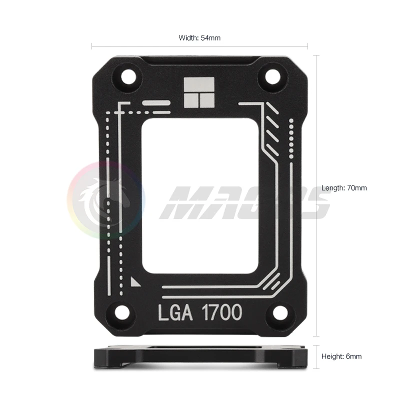 Korektor do gięcia Thermalright AM5 rama Intel 12. CPU ochraniacz płyty LGA1700 1800 klamra zamiennik CNC aluminium