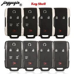jingyuqin 2/3/4/5/6 Buttons Remote Car Key Shell Fob For Chevrolet Colorado Silverado Suburban GMC Canyon Sierra Yukon 2014-2019