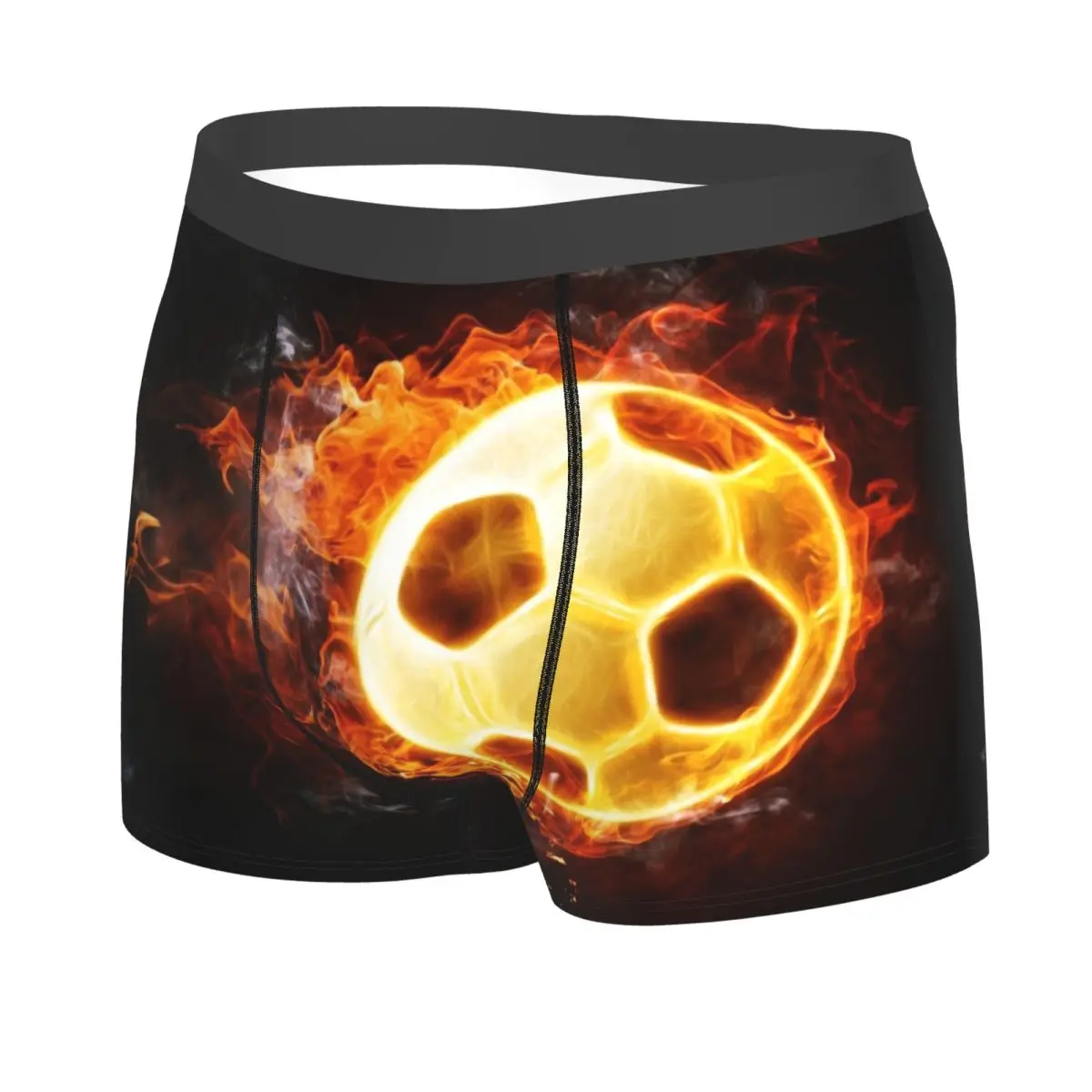 Custom Soccer Balls Lover Football Boxers Shorts Men Sports Gift Briefs Underwear Funny Underpants