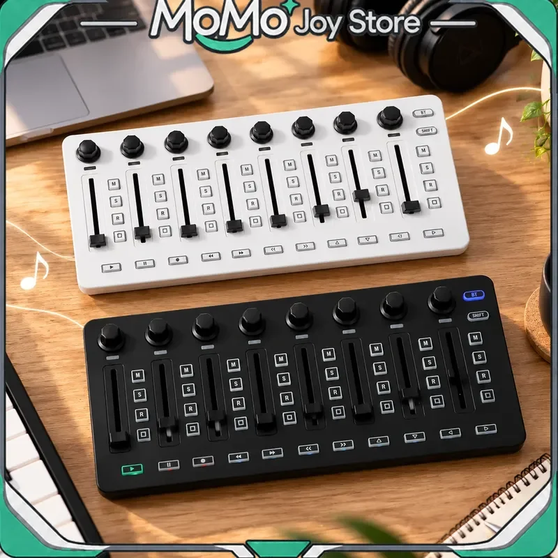 M-Vave Smc Midi Controller Mixer With 8 Encoders, Software Powered Audio Console For Studio Recording & Music Making