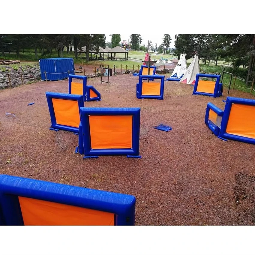 Applicable to Heavy Duty Waterproof PVC Inflatable Tactical Bunker Modular Foldable Paintball Archery Shooting Obstacle Barrier