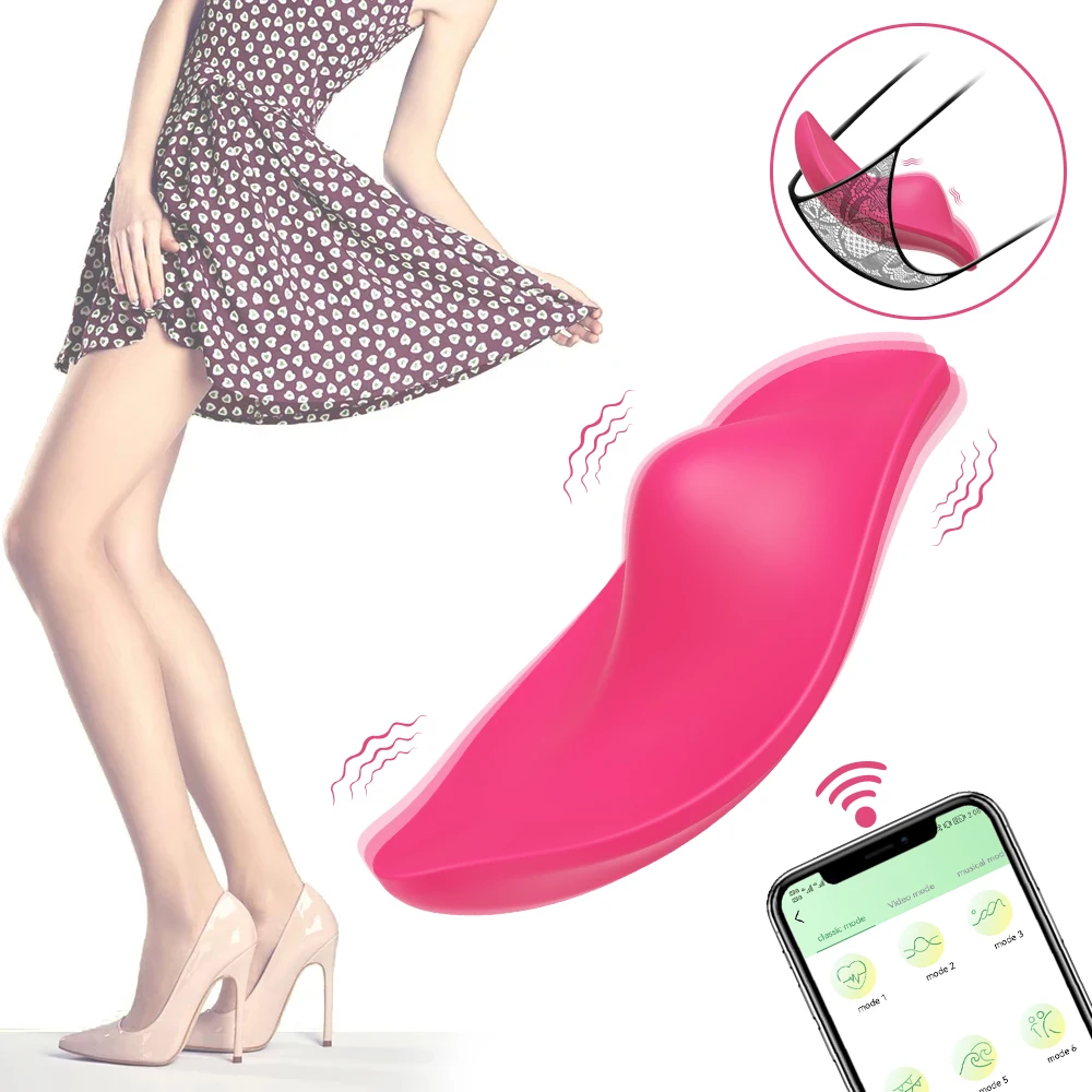 Bluetooth APP Vibrator Female Wireless Remote Control Wearable Vibrating Egg Clitoris Stimulator Sex Toys for Women Couples