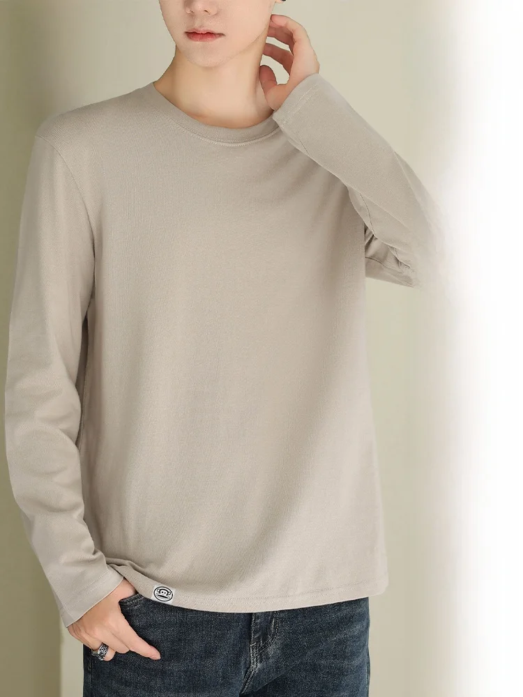 

PaulFrank Long Sve Cotton T-irt Loose Fit round Ne Men's Top Breathable Comfortable Casual Faion for Autumn Season