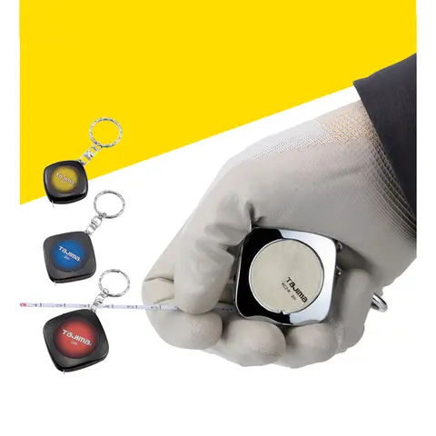 TAJIMA Minimåttband 1 st med klätterring 1 m/2 m/3 m magnetiskt mätverktyg 1001-serien 8 best sales meter tajima - №5