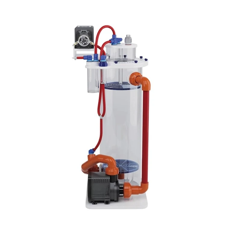 Reator de cálcio dedicado à água do mar, reabastecimento de elementos