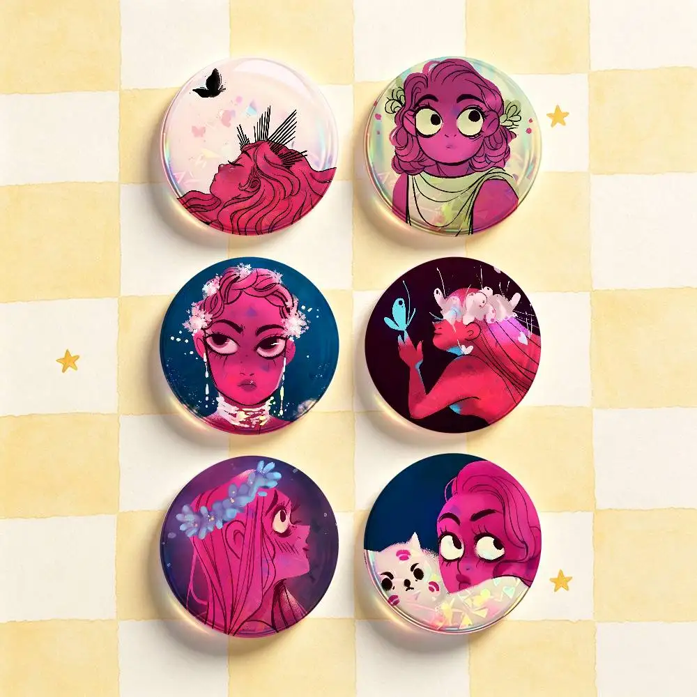 K-Kore L-Lore Olympus Custom Badges 75mm 44mm 25mm 32mm 58mm Hat Backpack Accessories Toys Collect Gifts Large