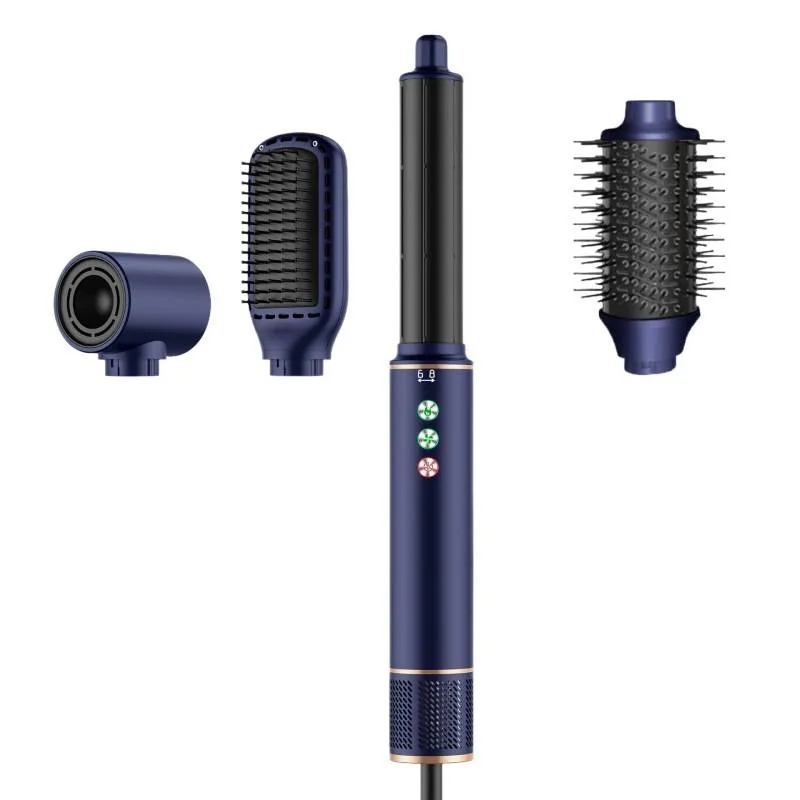 

5 in 1 Hair Dryer Hot Comb Set Professional Curling Iron Hair Straightener Styling Tool Curler and Straightening Heating Brush