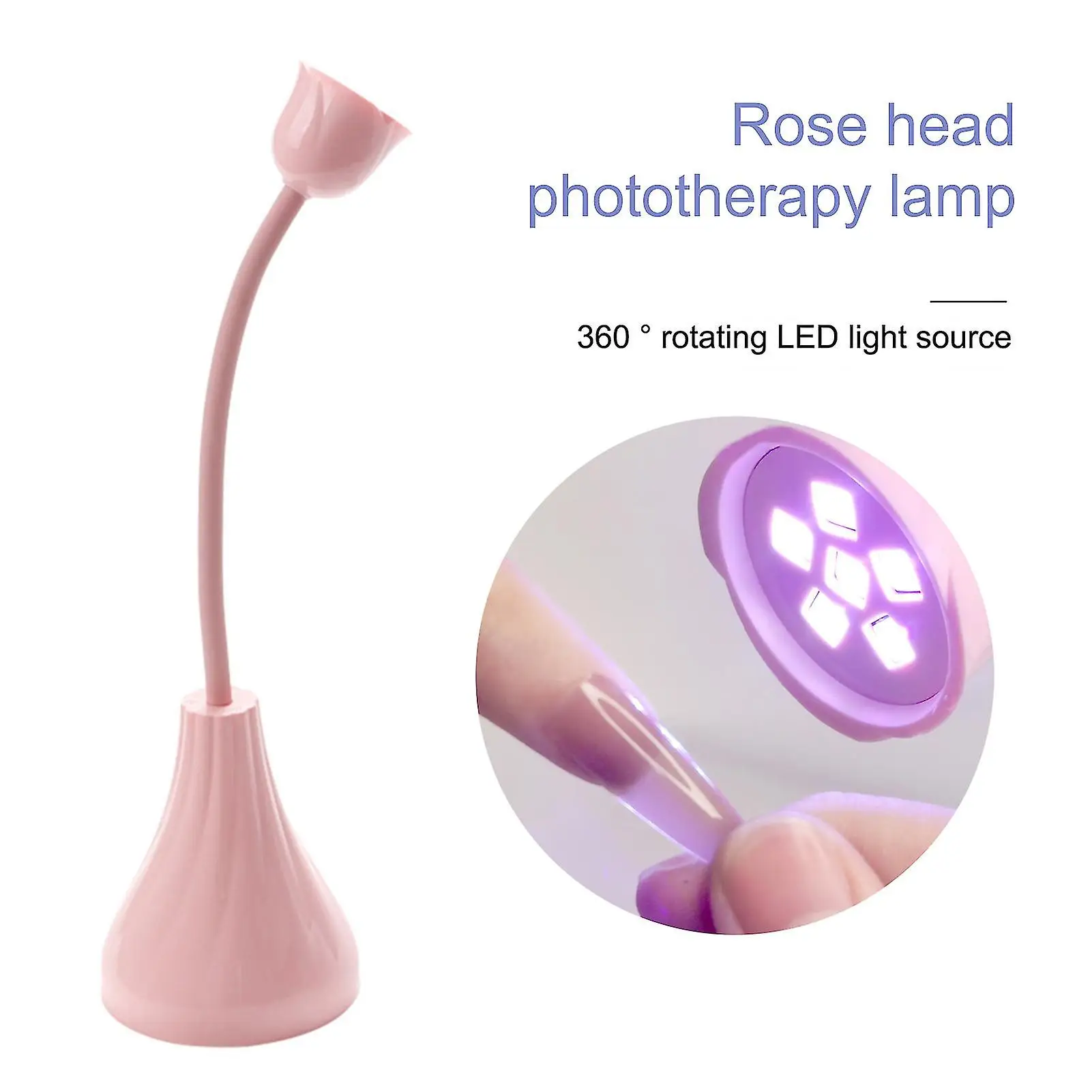 Mini lampe à ongles sans fil pour femme, sèche-lampe, séchage rapide, protection contre la surchauffe, lumière douce, vase conçu