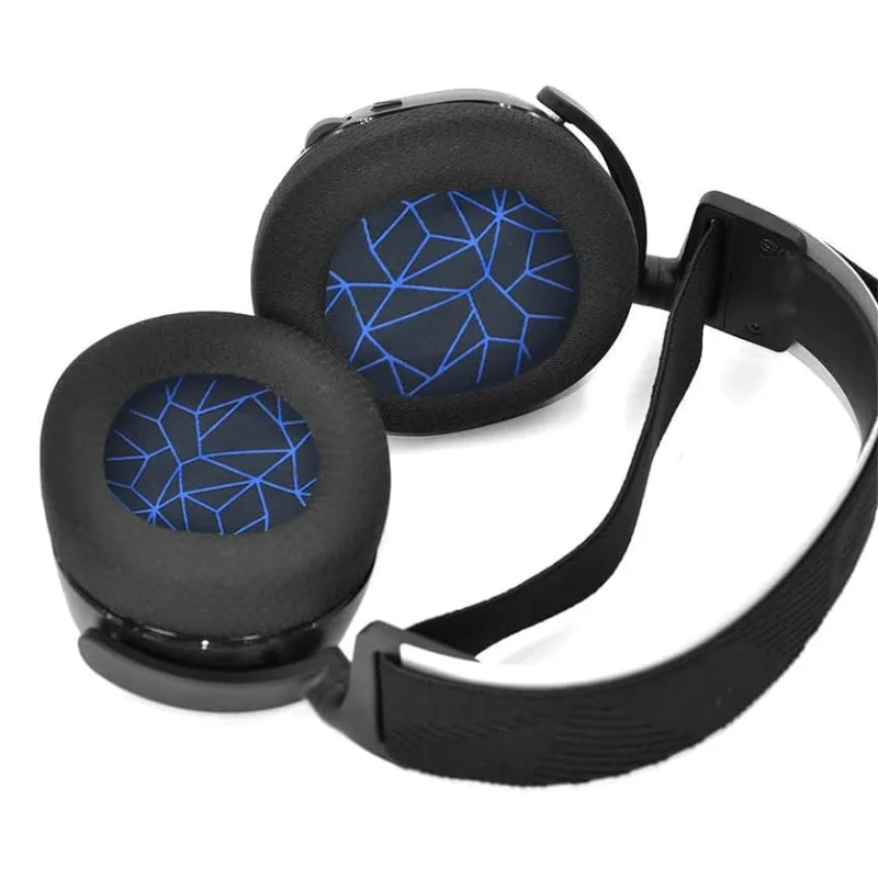 1 زوج استبدال رغوة بطانة للأذن وسادة غطاء الوسادة ل SteelSeries Arctis 1 3 5 7 9 سماعة رأس للألعاب وسادات الأذن