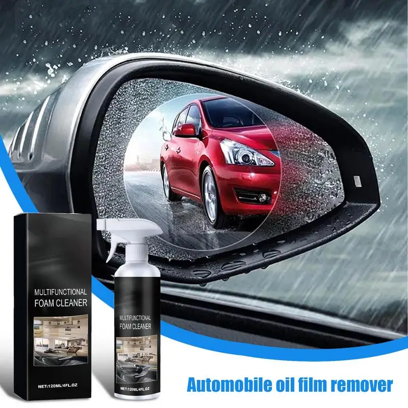 Automobile Oil Film Cleaner Car Windshield Cleaner Glass Stripper Auto And Home Glass Cleaner Eliminates Coatings Anti Fog