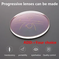 Las lentes personalizadas se pueden hacer con piezas progresivas