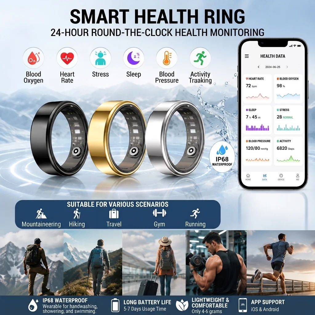 Smart Home Trainer - 2026 Neuer Smart Ring für Männer