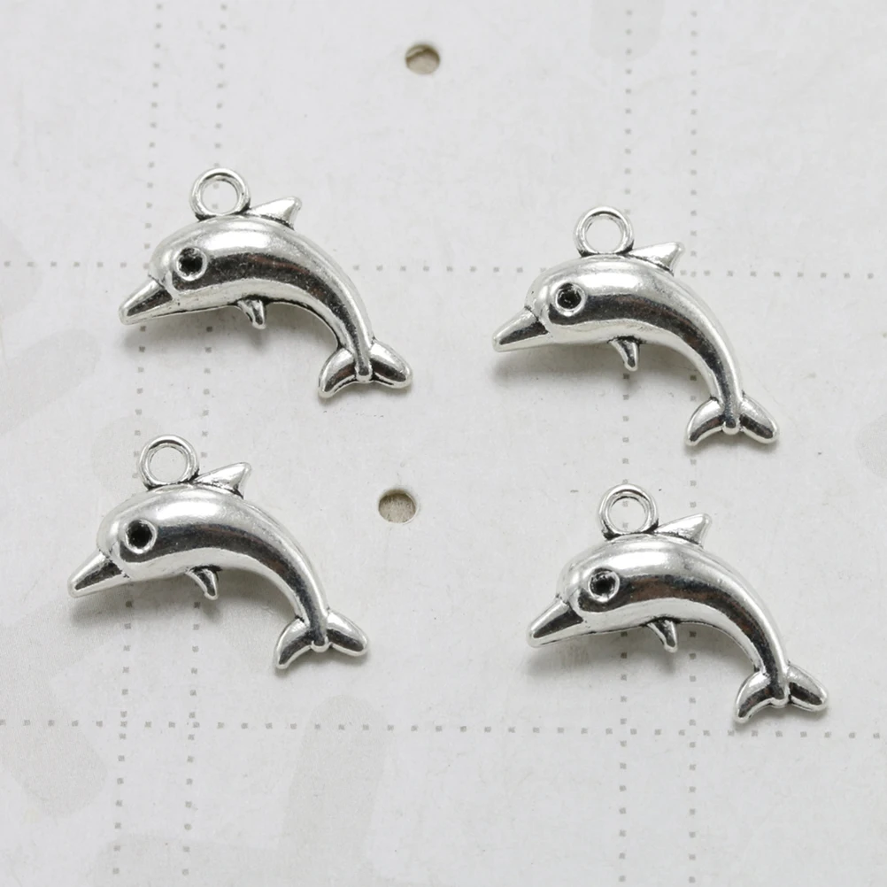 

20pcs Alloy Pendant Jewelry 925 Sterling Silver Steel Charms DIY Necklace Bracelet Earrings Craft Project Accessories Gift